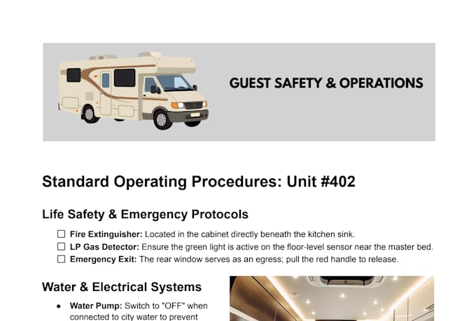 transform your notes into professional safety and sop manuals